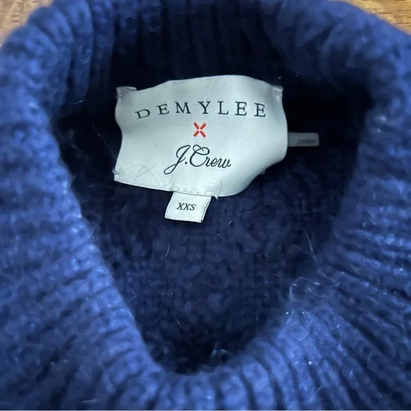 Demylee x J Crew Wool Knit Balloon Sleeve Sweater - Picture 2 of 3
